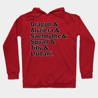 The Fellfire Five (& their DM) Hoodie